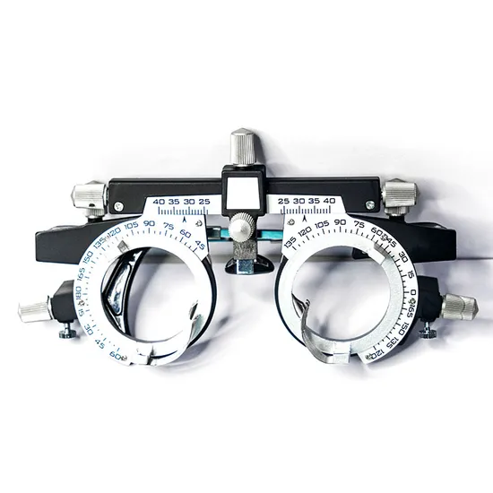 Montatura di prova per occhiali da vista Optometria Montatura di prova in metallo