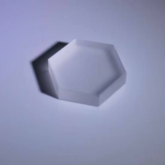 Lente prismatica con prisma esagonale in vetro ottico Bk7 in vendita